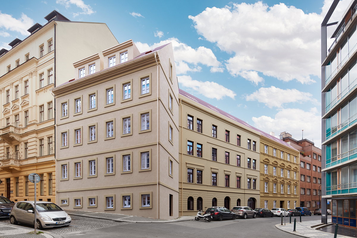 Rezidence U Sv. Štěpána: Nové byty na Novém Městě pražském