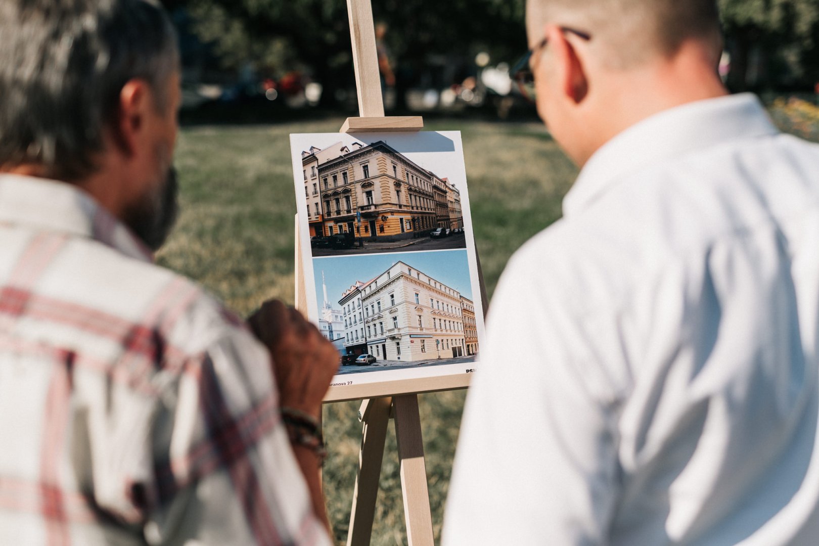 Setkání majitelů nemovitostí na Žižkově náměstí 24. 7. 2019