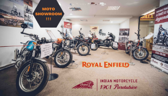 Navštivte nový moto showroom