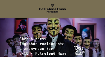 Anonymous bar v Potrefené Huse