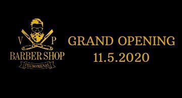 Barber Shop otevírá 11.5.!