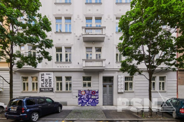 Pronájem bytu Laubova 5, Praha 2