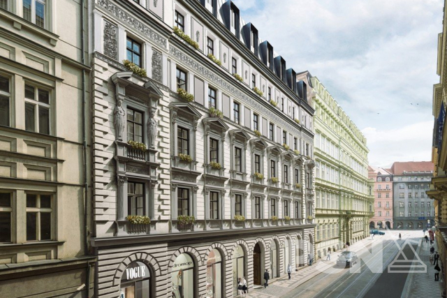 Pronájem zrekonstruovaného bytu 2+kk na Praze 1 Dlážděná 1586/4, Praha 1
