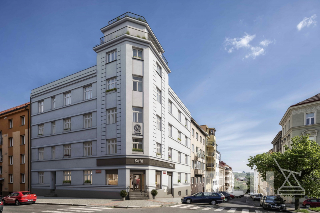 rozestavěná bytová jednotka Konšelská 1403/2, Praha 8