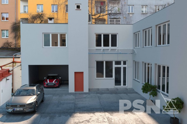 Two-storey courtyard house Sokolovská 198/541, Praha 8 - Libeň