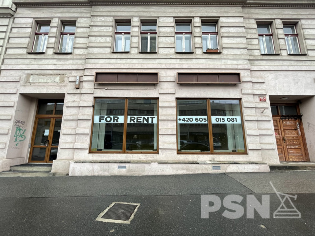 Pronájem obchodního prostoru 139 m² Seifertova 27 Praha 3